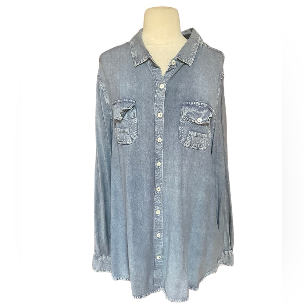 Vintage Awesome by Tramp Rayon Button Down Shirt